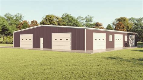 80x100 steel building price kits